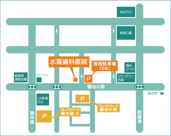 水落歯科医院 地図